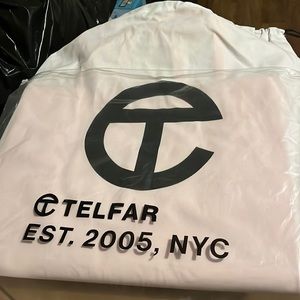 Large Orange Telfar Shopping Bag